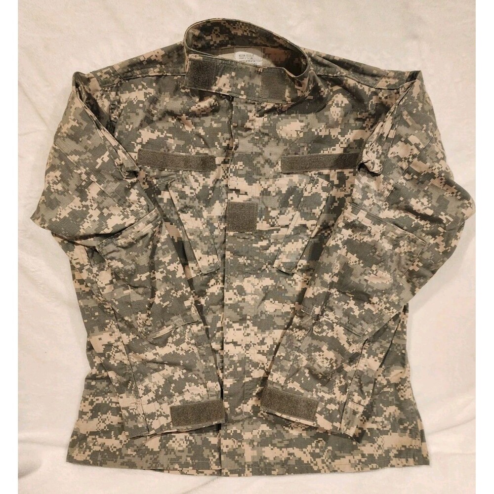 US Military Jacket Digital Camo Insect Guard Army Combat Coat Uniform Medium
